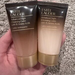 Estee Lauder Advanced Night Cleansing Gelée - Gold and Cream